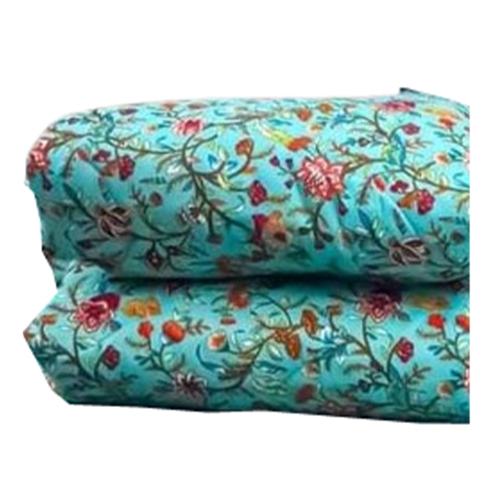 Twill Cotton King Size Comforter - Multicolor - CT-110