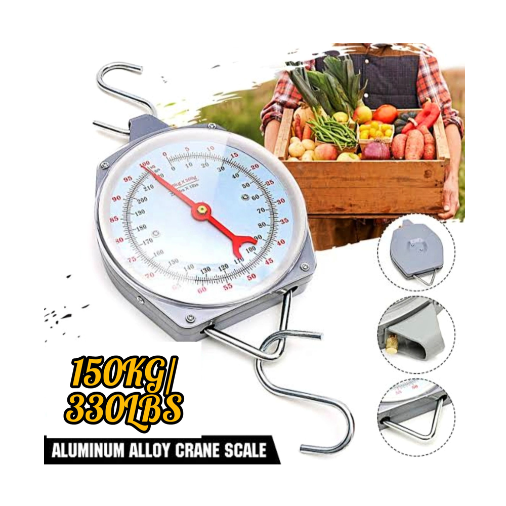 Aluminium Analog Hanging Weighing Scale