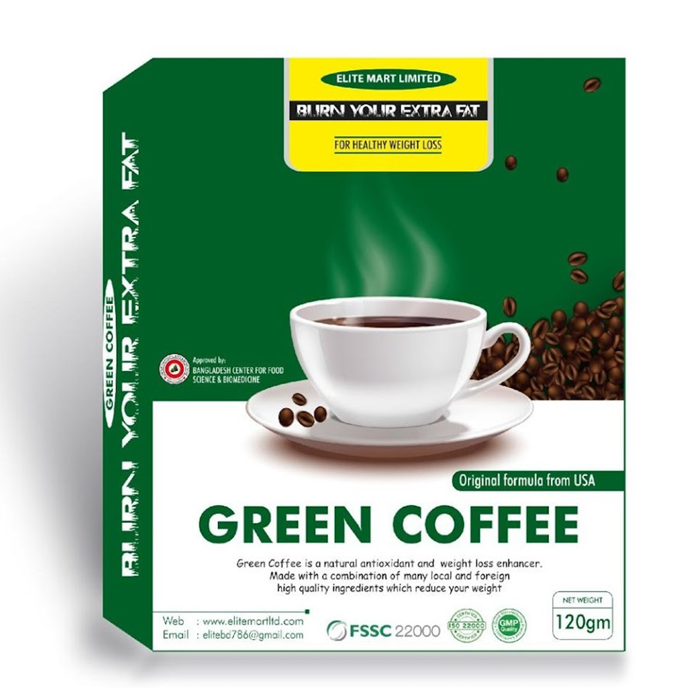 Green Coffee With Ganoderma - 120gm