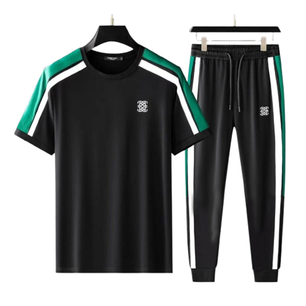PP Jersey T-Shirt with Trouser Full Track Suit For Men -  TF-108
