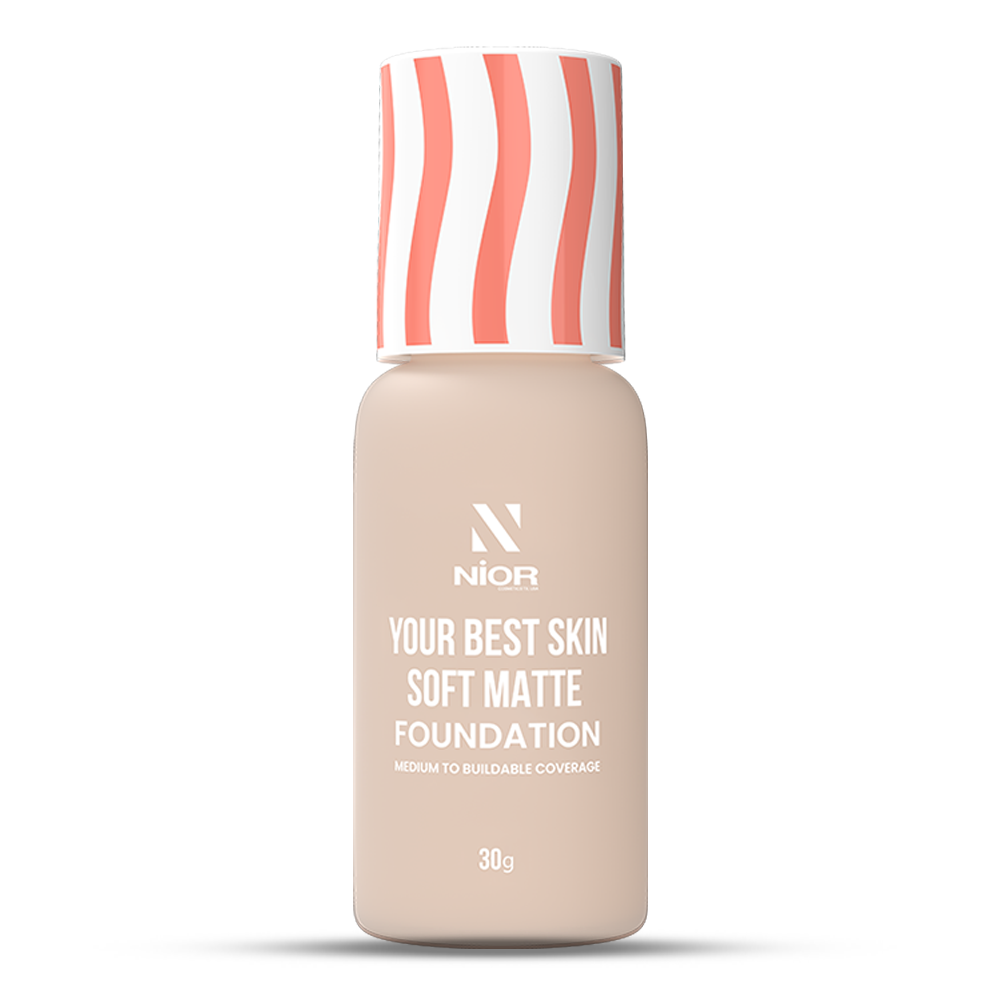 Nior Your Best Skin Soft Matte Foundation - 30ml - Vanilla Ice