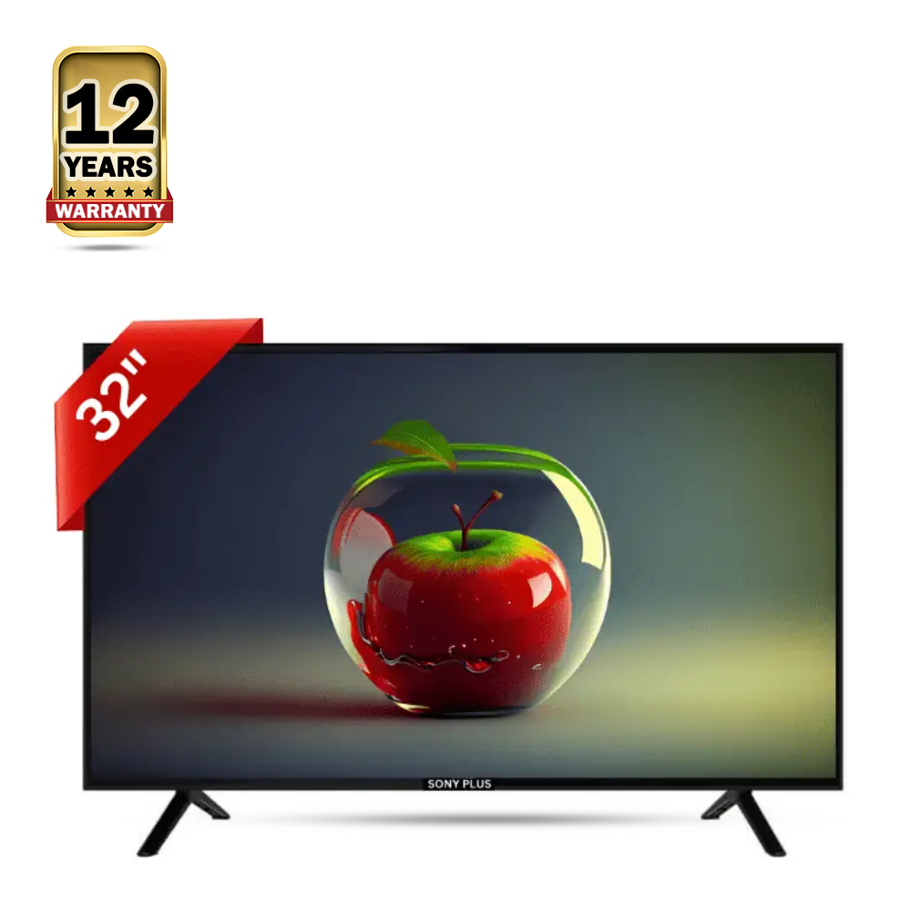 Sony Plus Smart Double Glass Voice Control Android 4k Supported LED TV - RAM 2 GB - ROM 16 GB - 32 Inch