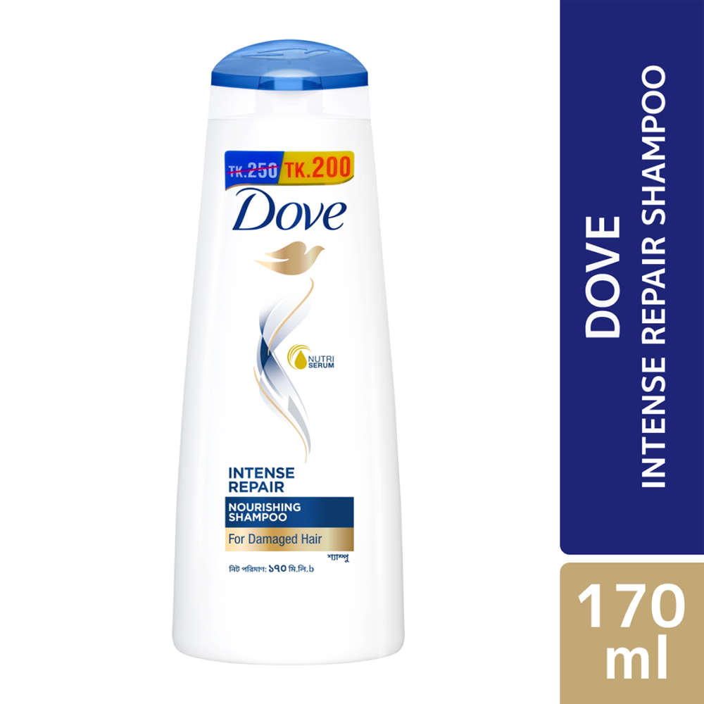 Dove Intense Repair Shampoo - 170ml