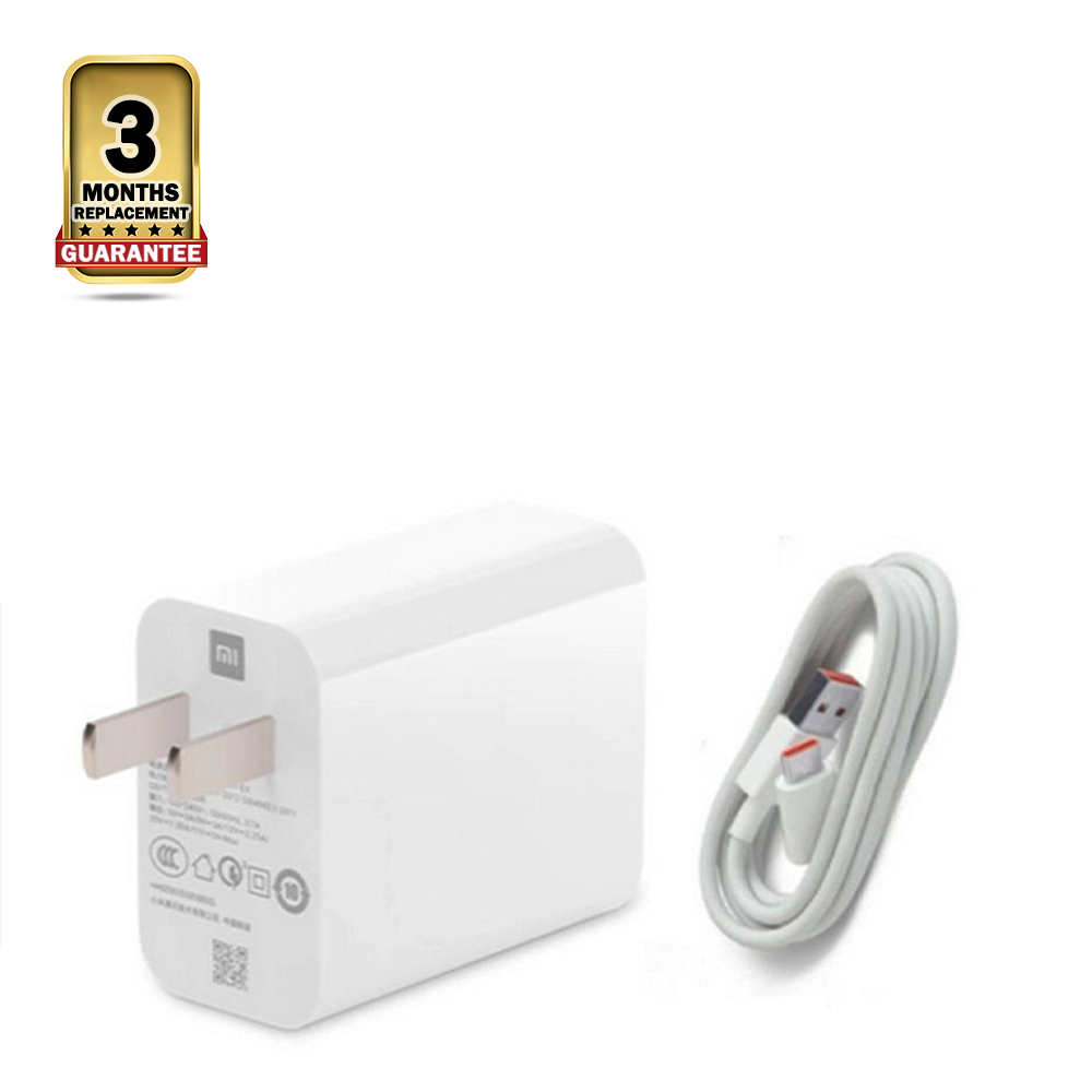 Xiaomi USB Charger and Type-C Cable - 33W - White