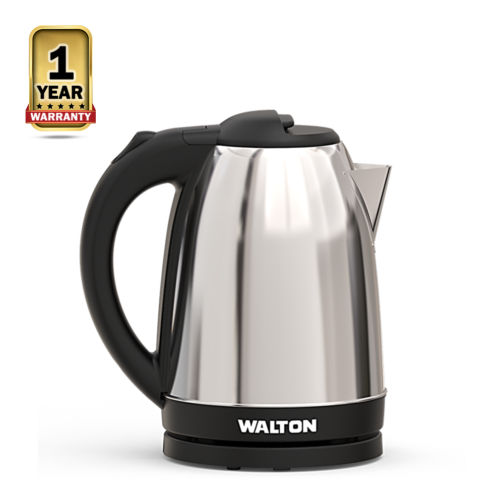 Walton WK-LJSS180N Electric Kettle - Silver and Black