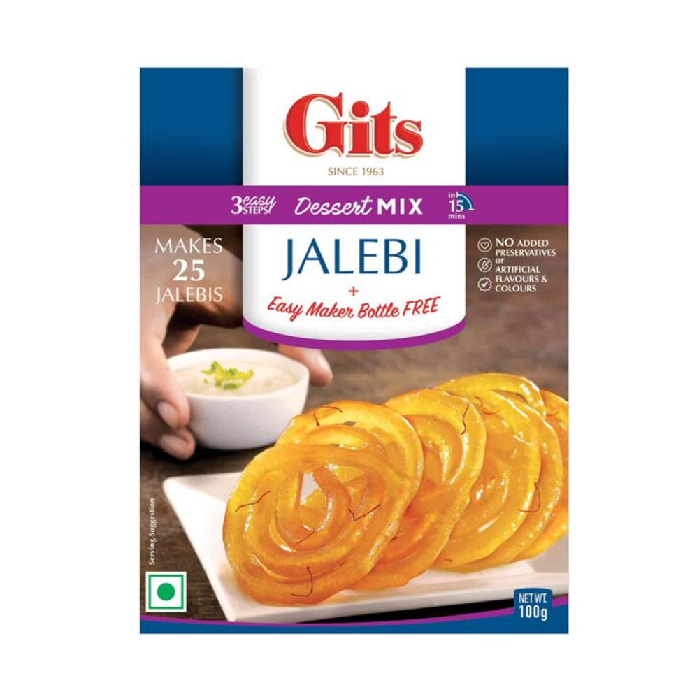 Gits Jalebi Dessert Mix With Maker - 150gm