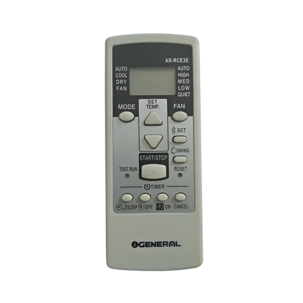 General Air Conditioner Remote