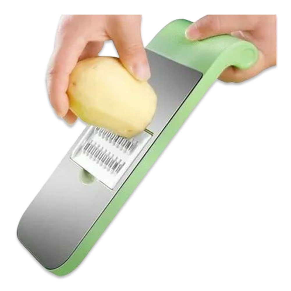 7 in 1 Vegetable Peeler Cutter Slicer - Green