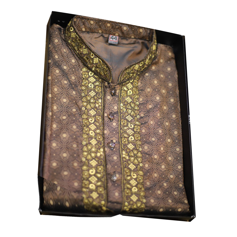 Cotton Panjabi For Men - Multicolor - 1007