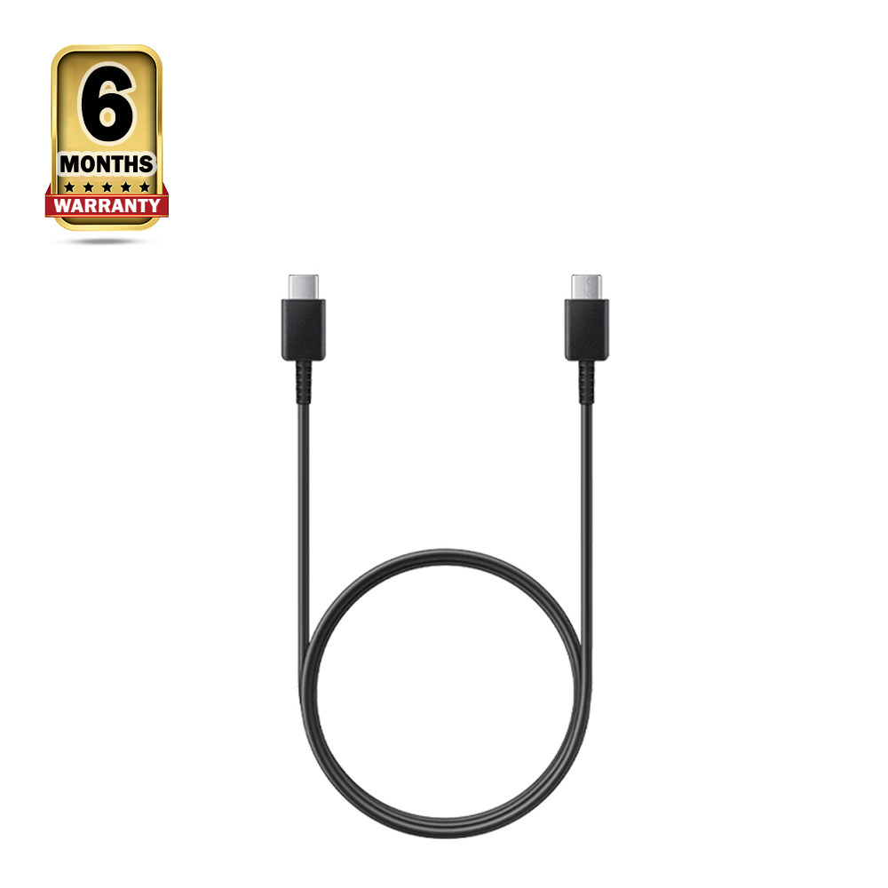 Samsung 3A Fast Charging C Type to C Type USB Cable - Black