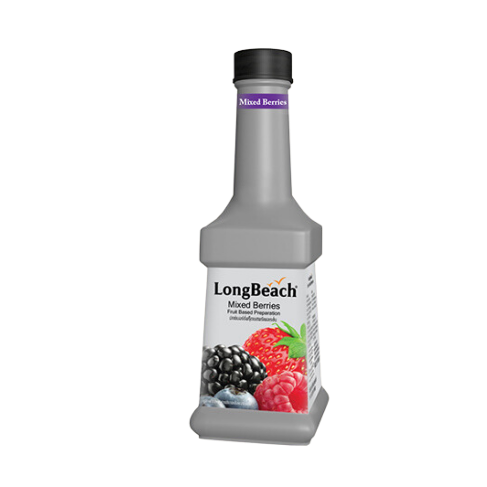 LongBeach Mixed Berries Syrup - 900ml