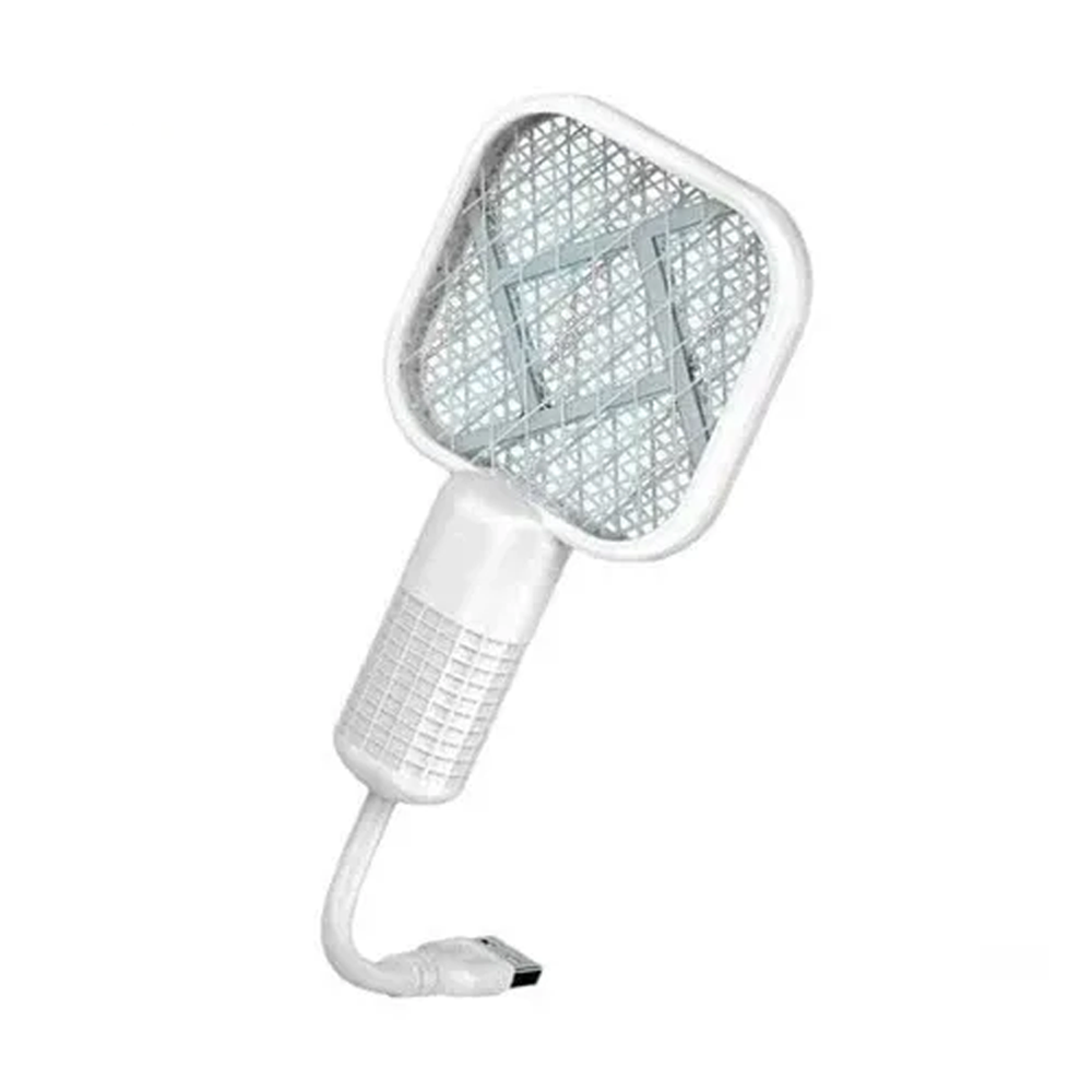 Electric Bug Zappers USB Mosquito Bat - White