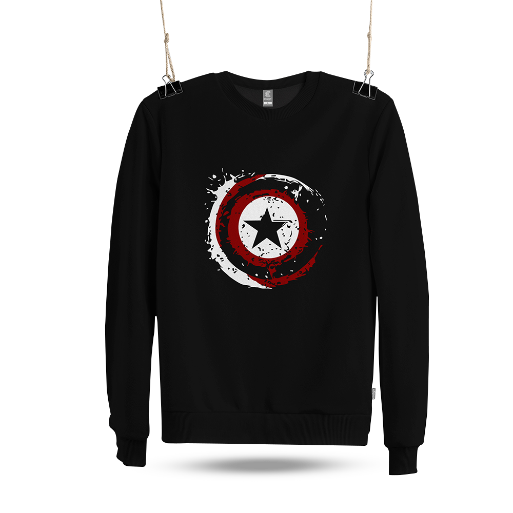 Ensign's Crewneck Cotton Sweatshirts For Men - S - 115