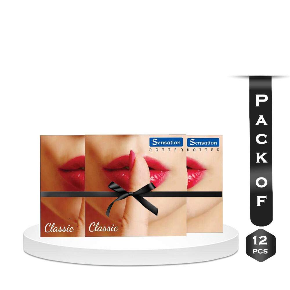 Pack of 12 Sensation Classic Condom