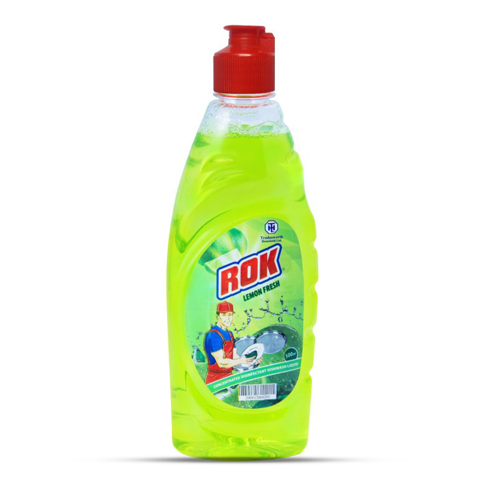 Rok Lemon Liquid Dishwash - 500ml