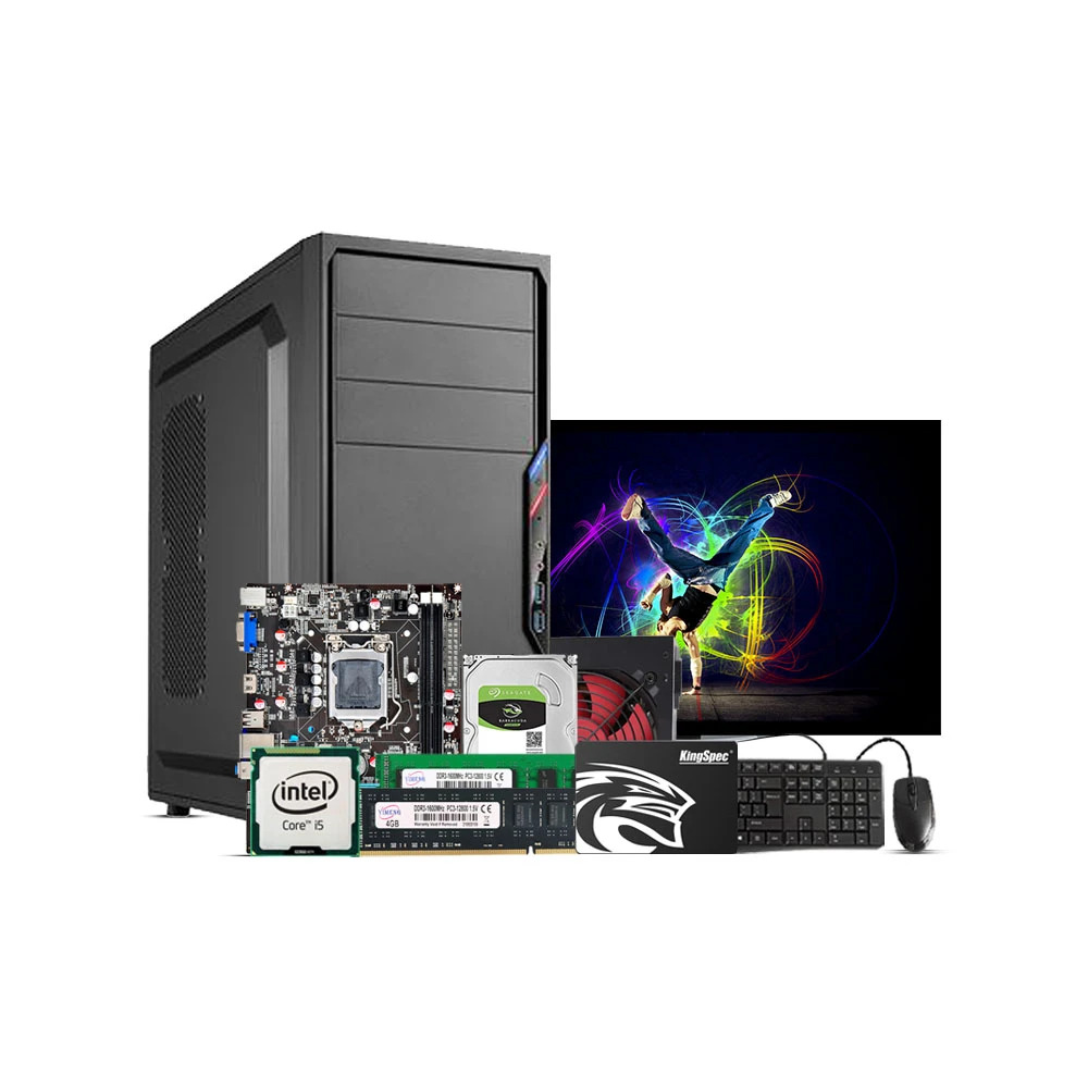 Intel Core i5 4th Gen - 8GB Ram - 128GB SSD - Windows 10 with 19 Inch HD Monitor Desktop PC