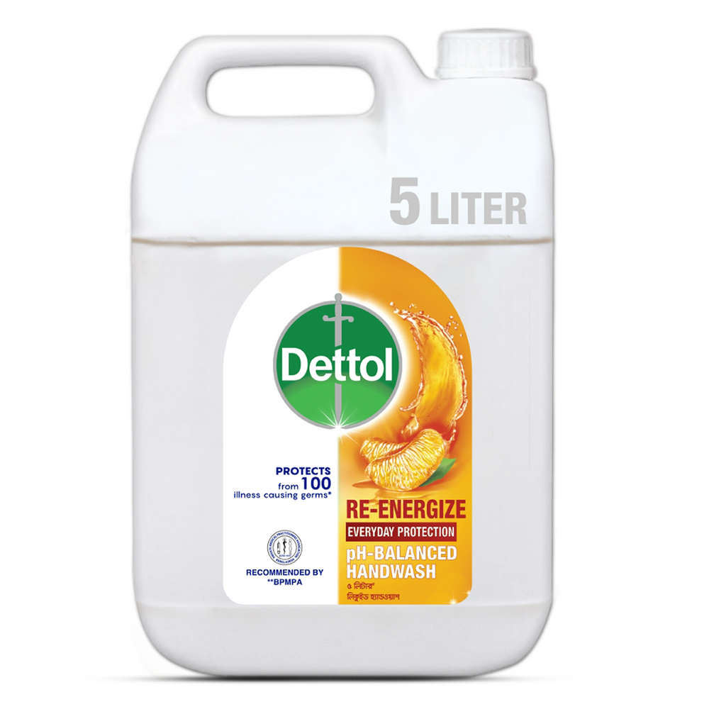 Dettol Re-Energize Handwash - 5 Liter - De15H