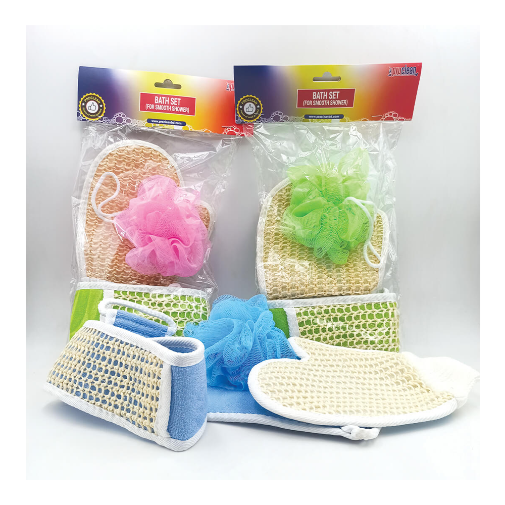 Fiber Bath Sponge Set - BB-1091