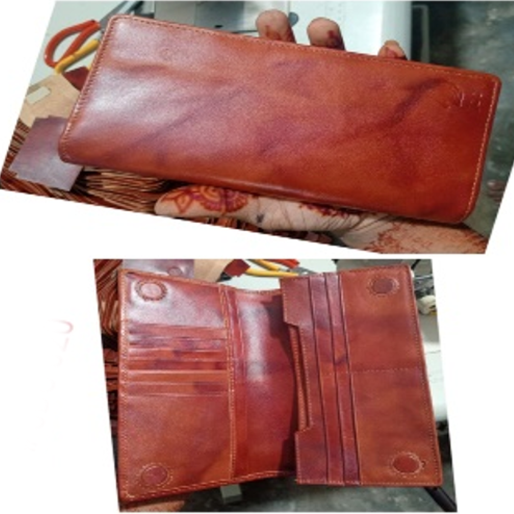 Leather Wallet for Men - Chocolate