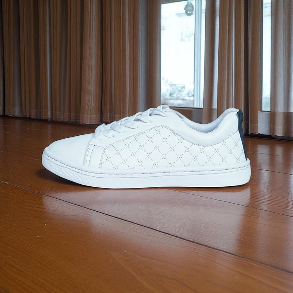 Kites Trendy Sneaker Shoes For Men - White - S65