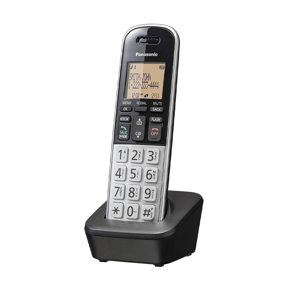 Panasonic KX-TGB810S Compact Cordless TelePhone - Black and White