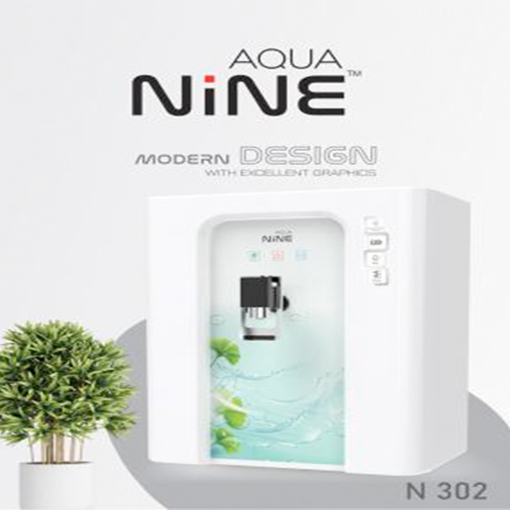 Aqua Nine 6 Stage RO+H2AAA Water Filter - 100GPD - White