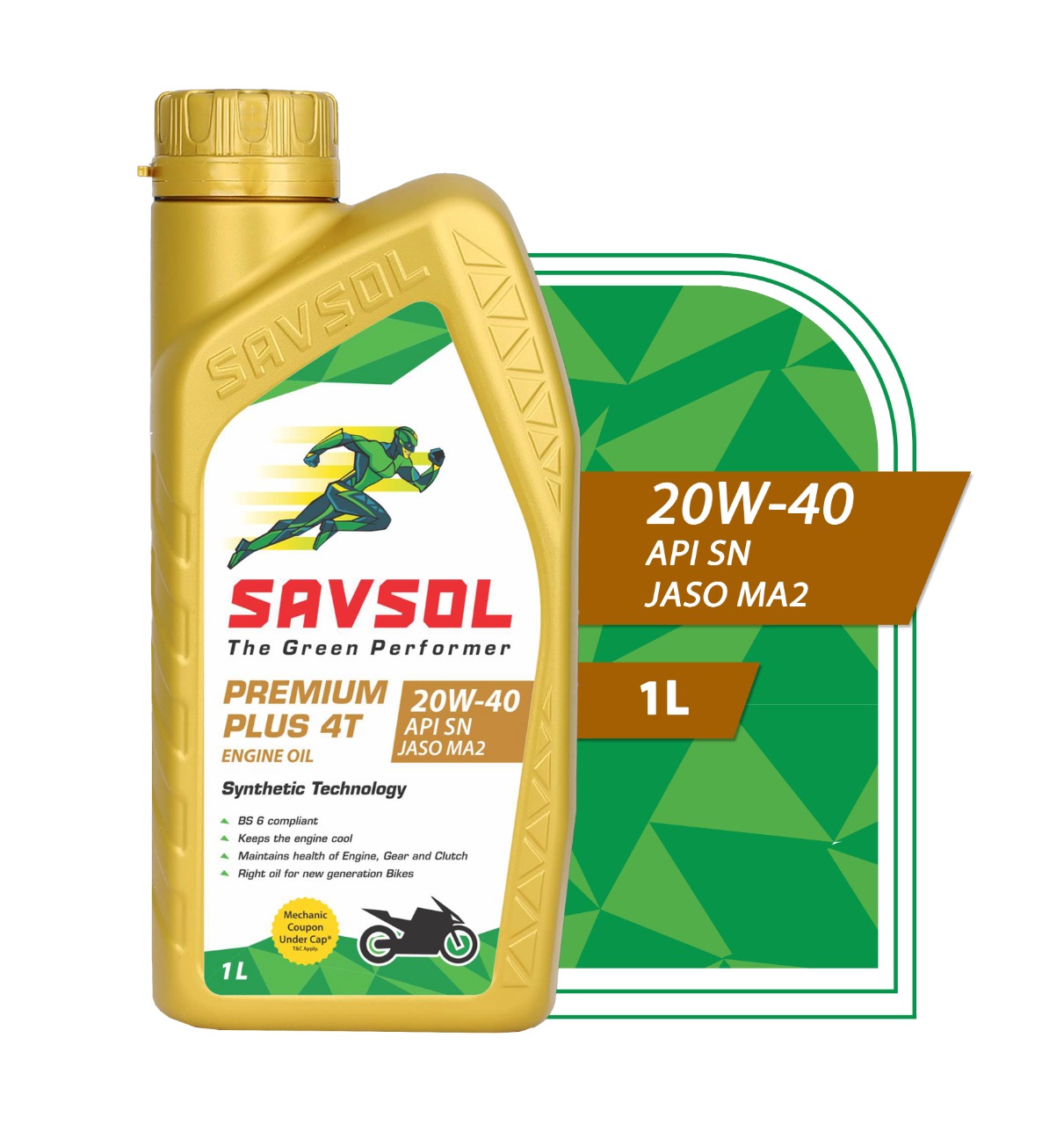 Savsol Premium Plus P4T 20W-40