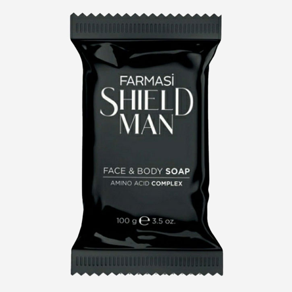 Farmasi Shield Man Face and Body Soap - 100gm