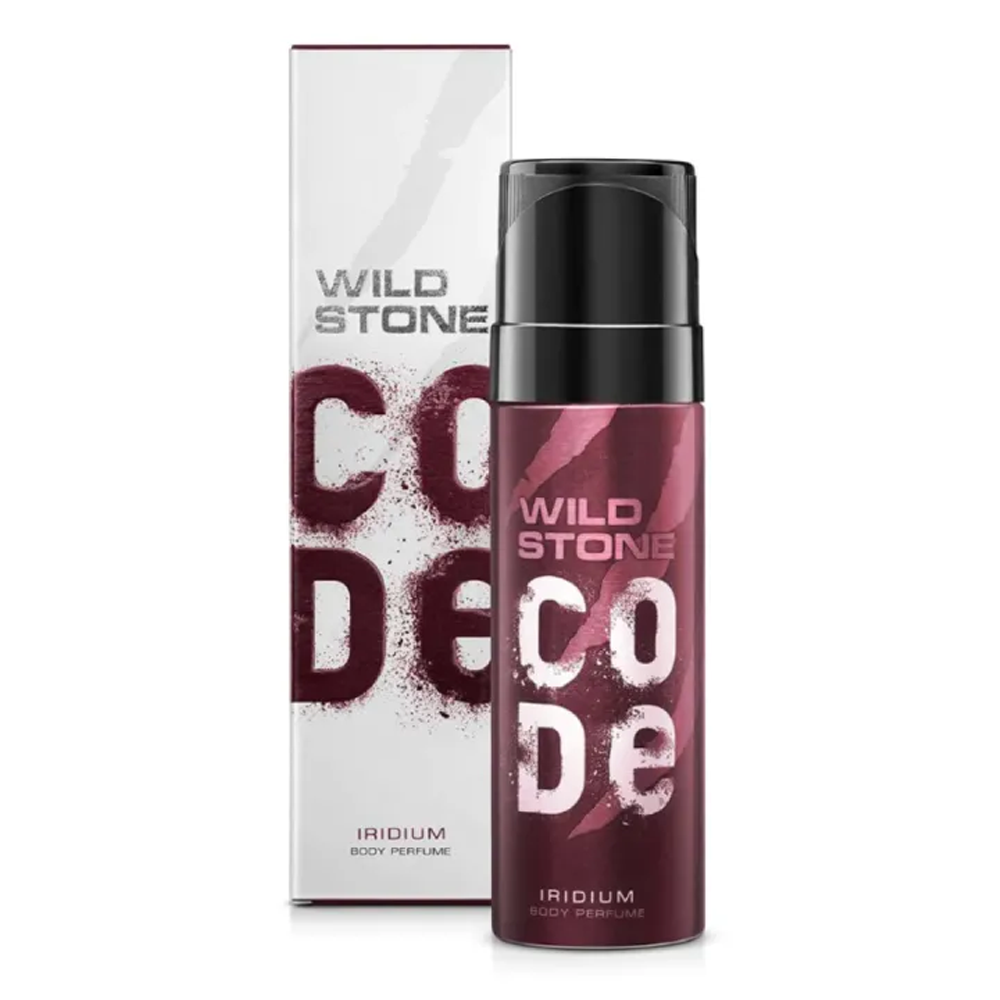  Wild Stone CODE Iridium Body Perfume For Men - 120ml