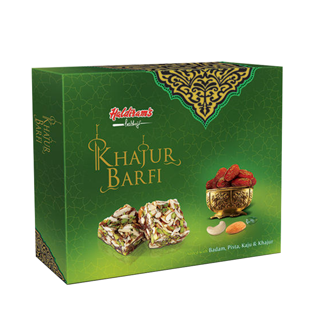 Haldiram Khajur Barfi - 300gm