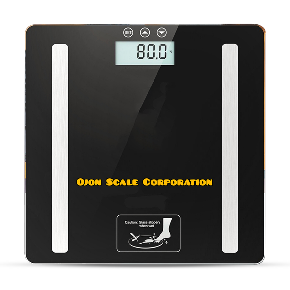 Body Weight Scale Machine 150Kg - Black