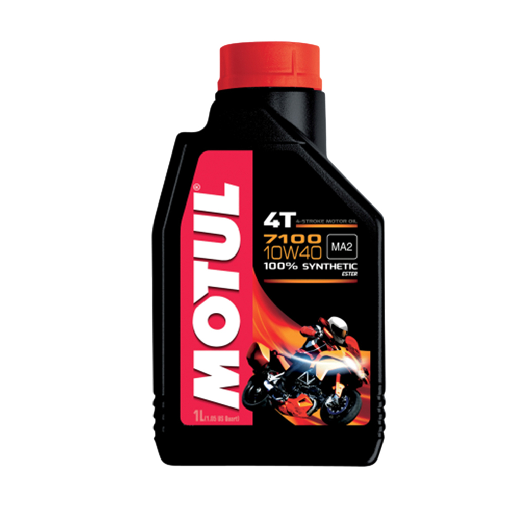 Motul 7100 4T 10W -40 100% Synthetic Engine Oil - 1L