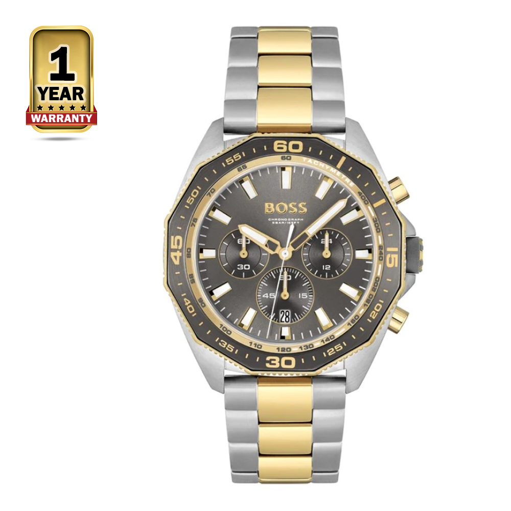 Hugo Boss 1513974 Stainless Steel Quartz Wristwatch For Men - Multicolor