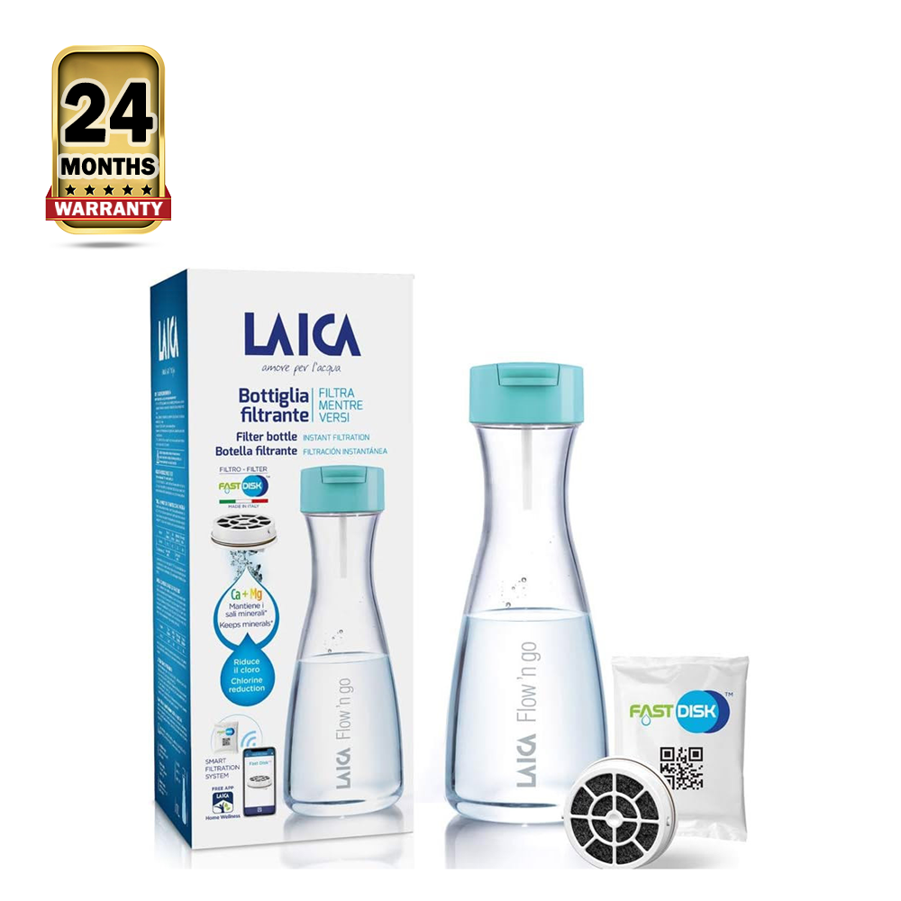 Laica B31AA01 Water Filter Bottle - 1.1 Liter - Transparent