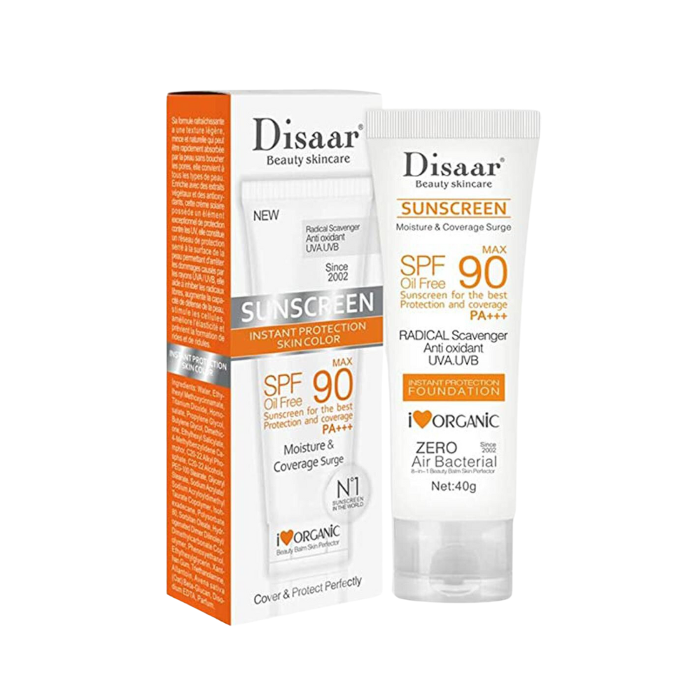 Disaar Sunscreen SPF 90 Instant Protection Surge - 40gm