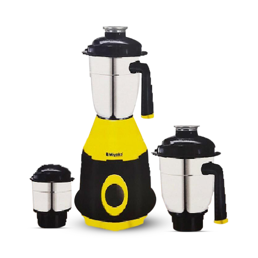 Miayko 3 In 1 Mixer Grinder and Blender - 750 Watt