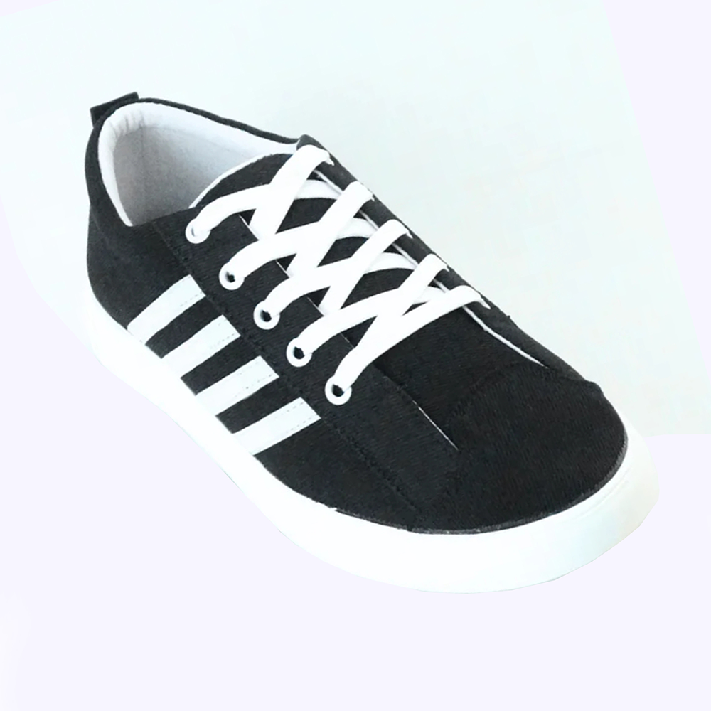 Trendy Sneakers Shoes for Men - Black - SN9