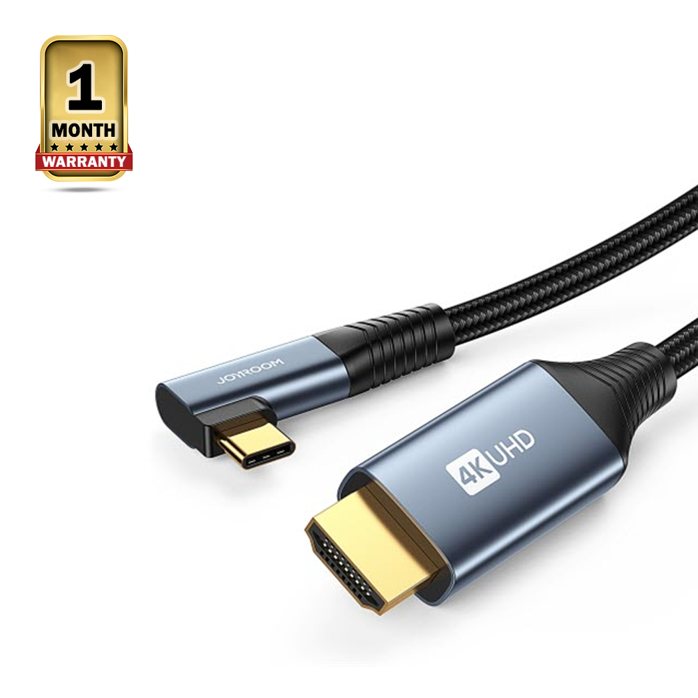 Joyroom SY-20C1 Type-C to HDMI 4K Elbow Cable - 2M - Black