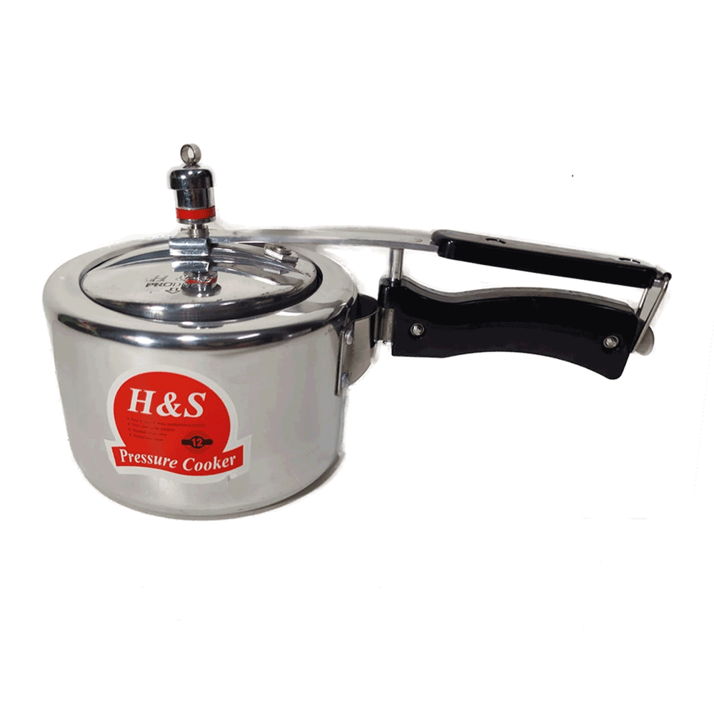 HandS Classic Pressure Cooker - 3.5 Liter - Silver