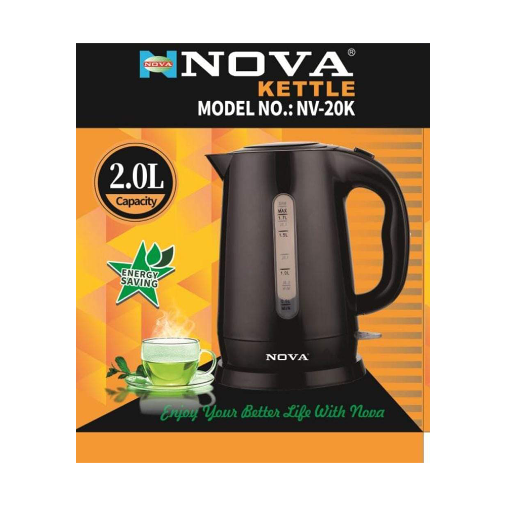 Nova NV-20K Electric Kettle - 220-240V