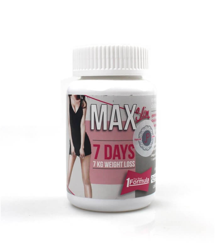 Max 7 Days 7 kg Weight Loss Slim Formula 30 Capsules