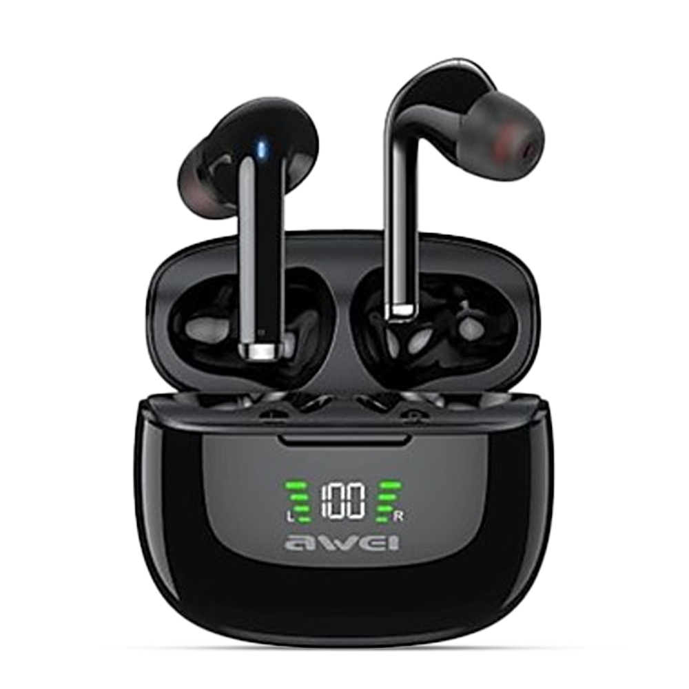 AWEI TA8 ANC True Wireless Stereo TWS Earphones - Black