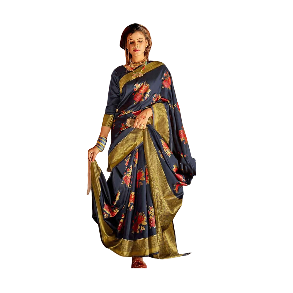 Soft Silk Sharee For Women - PL00040