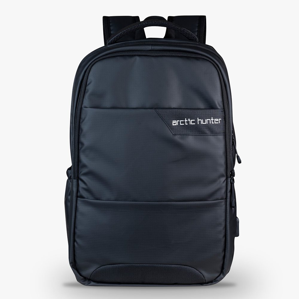 Arctic Hunter Laptop Bag Travel Backpack - Black - B0122