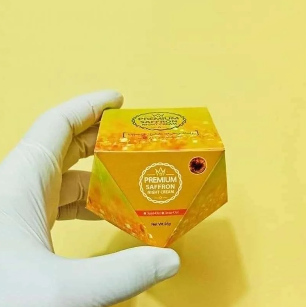 Premium Saffron Night Cream - 25gm