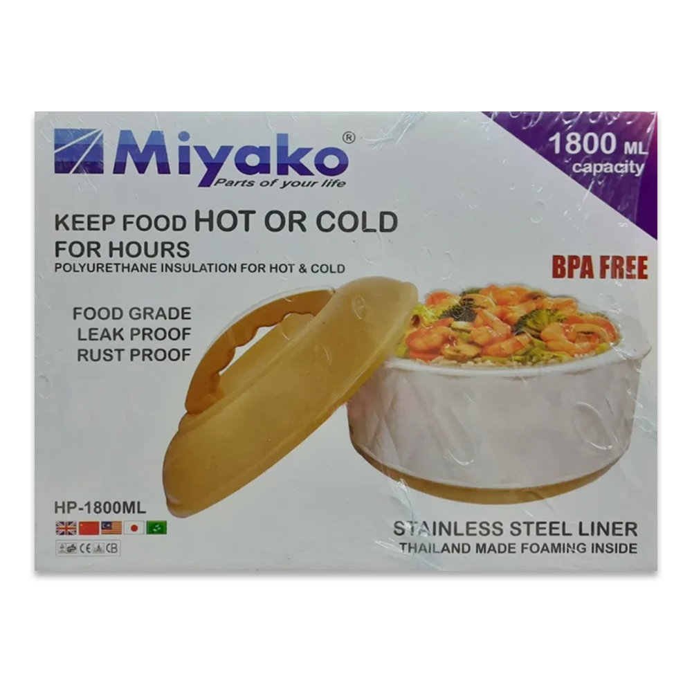 Miyako Stainless Steel Multipurpose Hotpot - 1.8 Liter