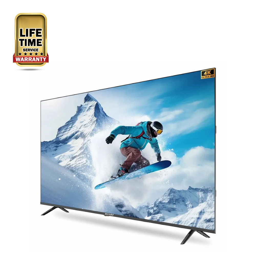 Osaka Frameless Voice Control 4K Smart TV - 50 Inch - With Wall Mount & 64 GB Pen Drive Free