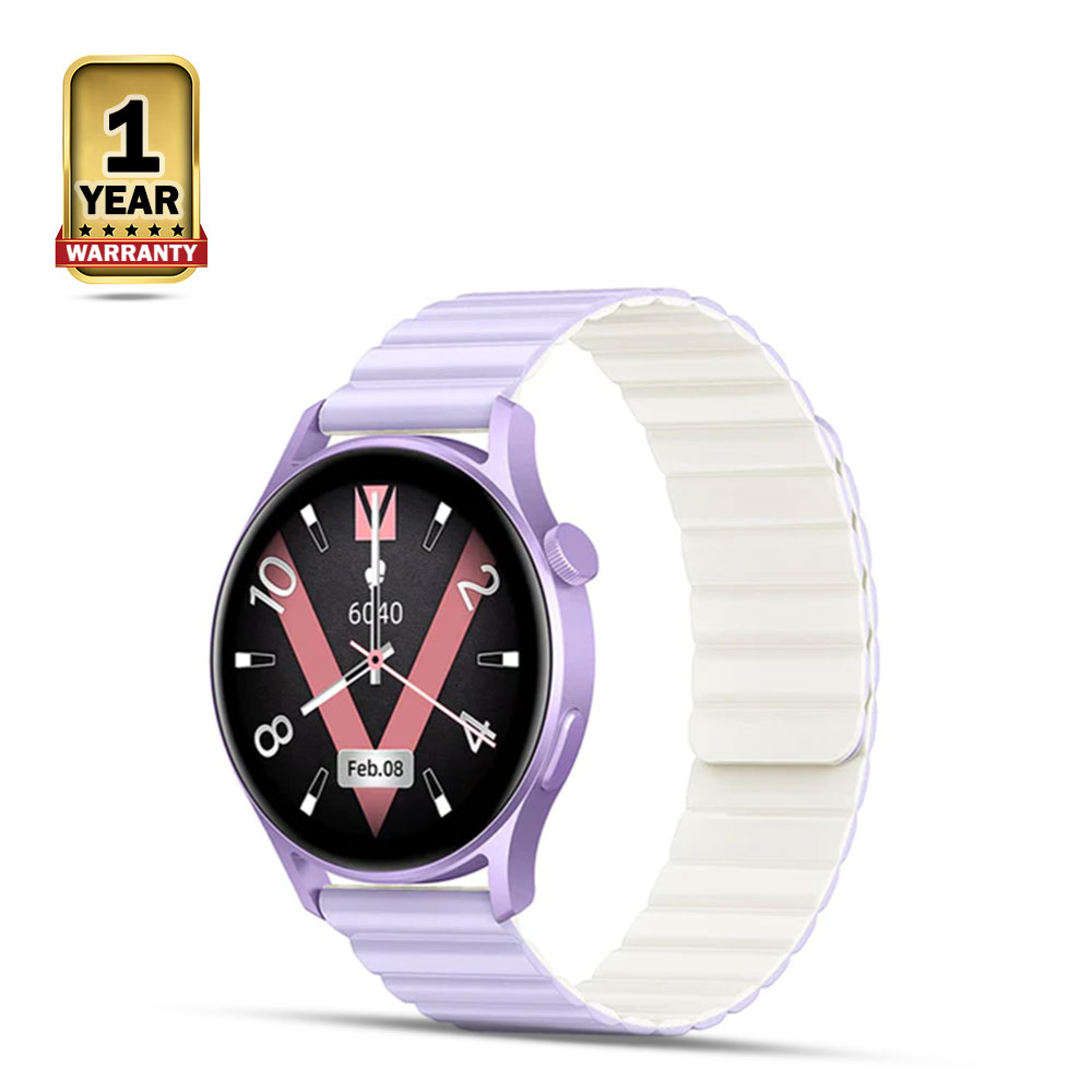 Kieslect Lora 2 AMOLED Lady Calling Smart Watch - 1.3 Inch - Purple