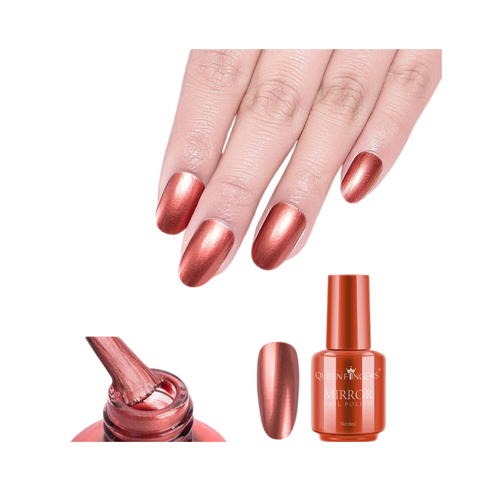 Queen Fingers Mirror Nail Polish - 8ml - 09