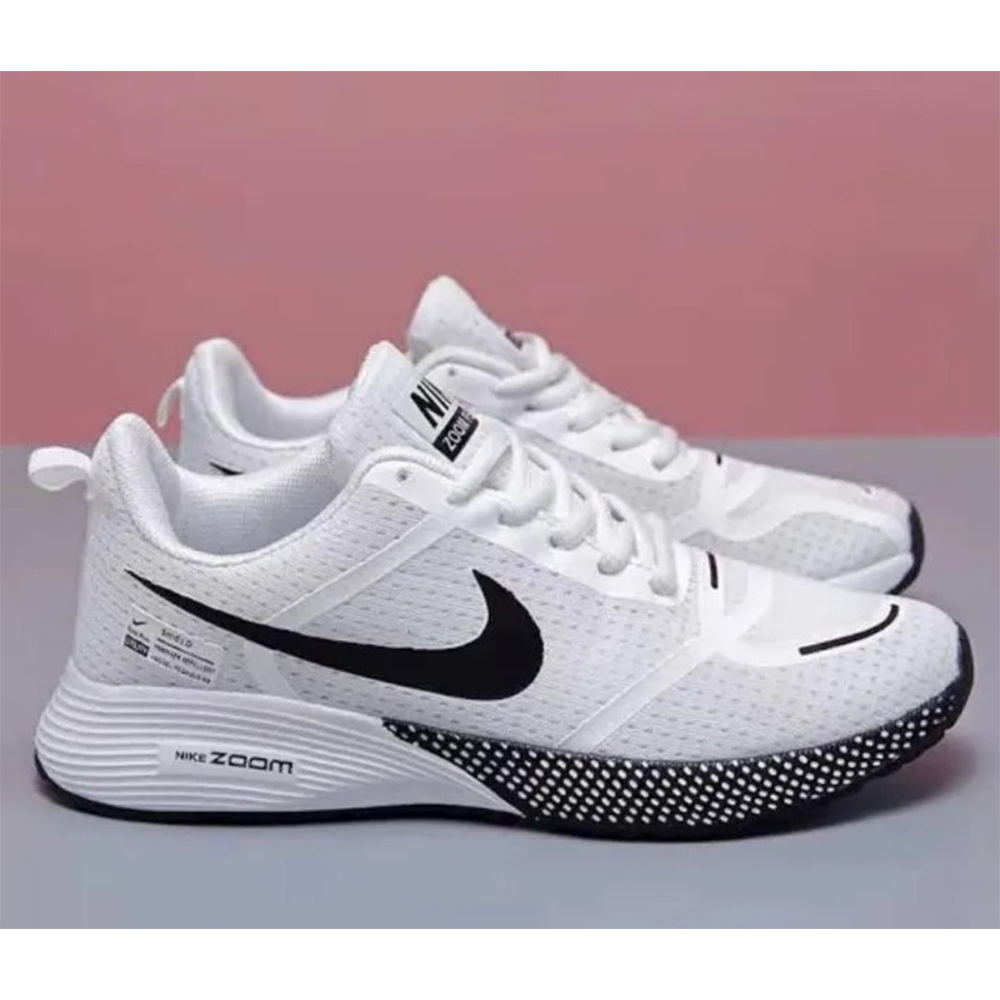 Nike Zoom Air Mesh Running Shoe - White